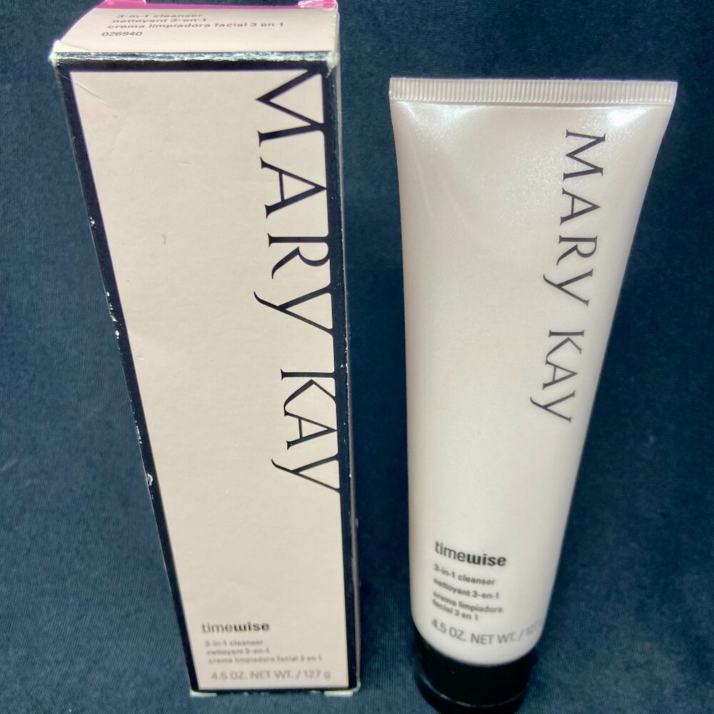 Mary Kay Timewise 3 in 1 Cleanser Combo/Oily 4.5 FL OZ NOS NIB Discontinued